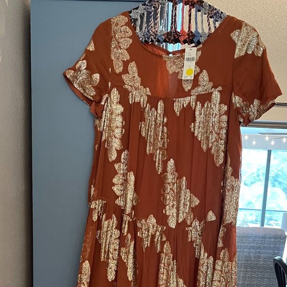 Anthropologie JOCASTA TIERED MAXI DRESS - Picture 5 of 6